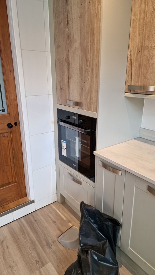 Sage shaker kitchen after revival